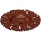 Ekena Millwork Needham Ceiling Medallion (Fits Canopies up to 4 1/4"), Hand-Painted Firebrick, 14 5/8"OD x 2 1/4"P CM14NEFIF - alternate 4